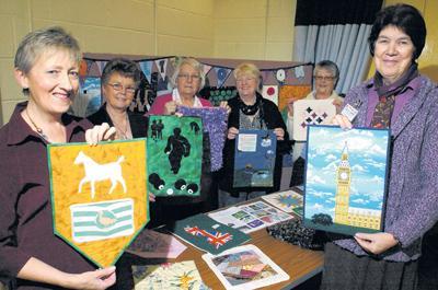 Liz Norris, Jenny Butcher, Pam Jackson, Betty Roberts, Rachel Newman and Marilyn Williams