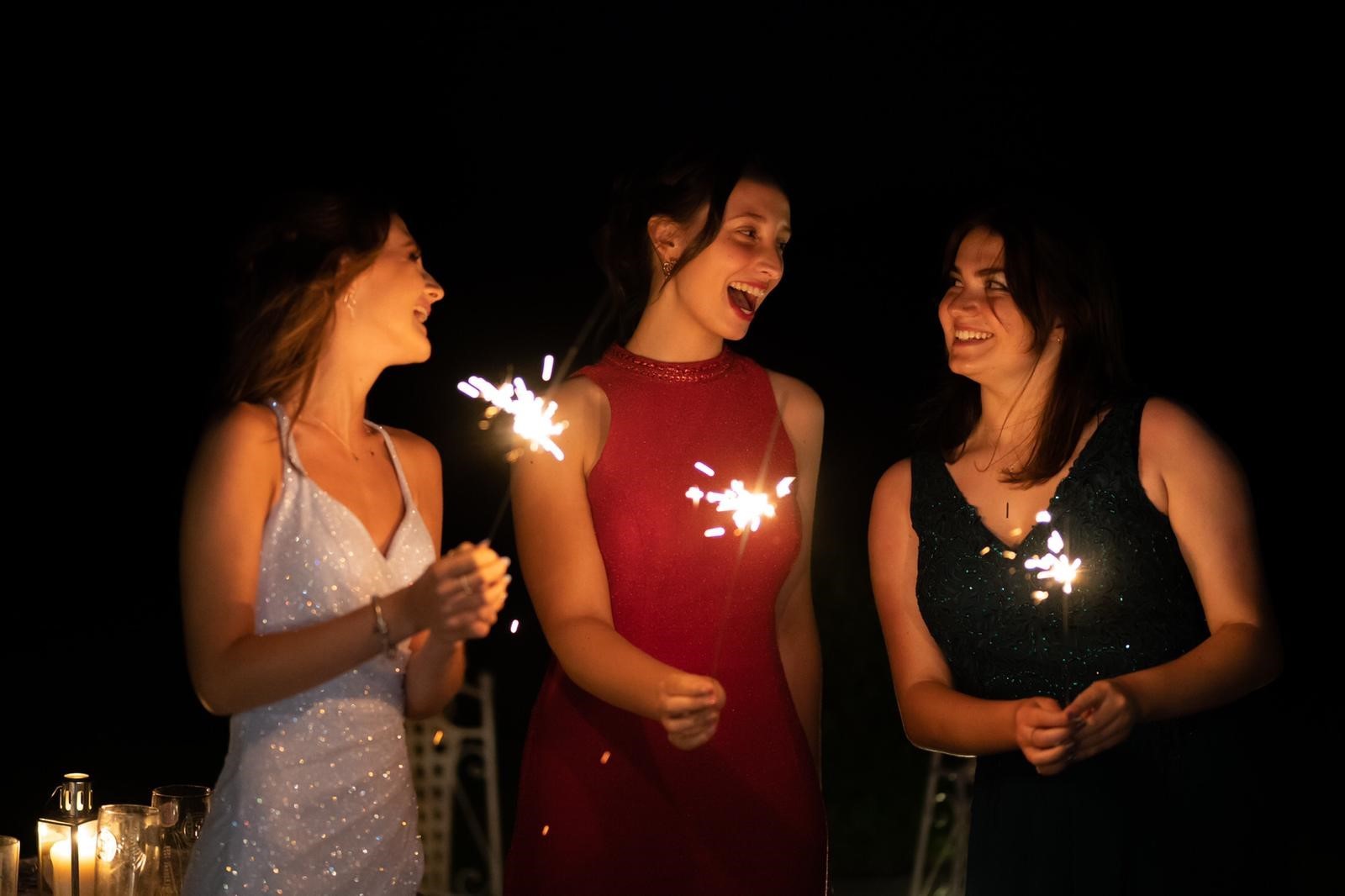 Sparkler fun Photo by Amber Louise Photography 